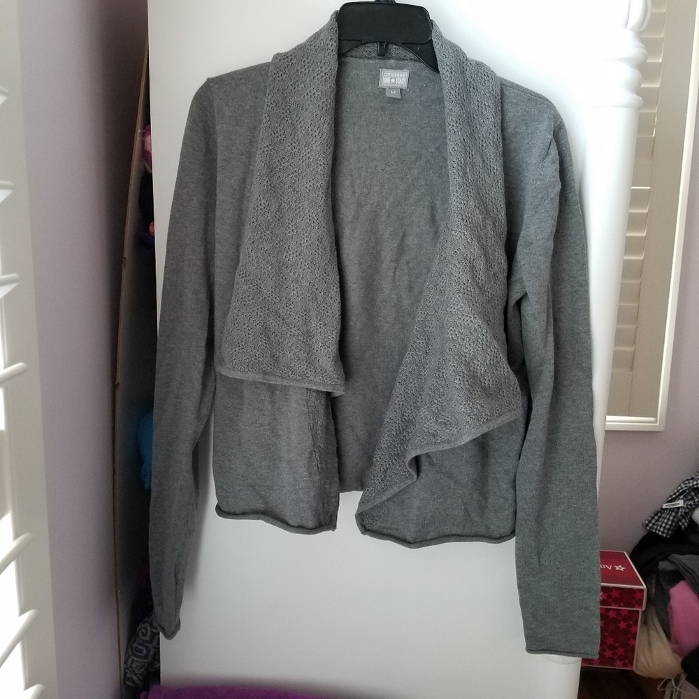 Converse Grey Cardigan